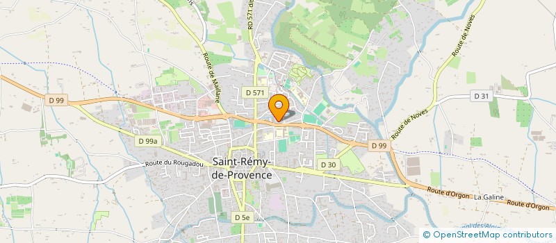 localisation de l'entreprise MONSIEUR ALAIN DANIEL  SAINT-REMY-DE-PROVENCE