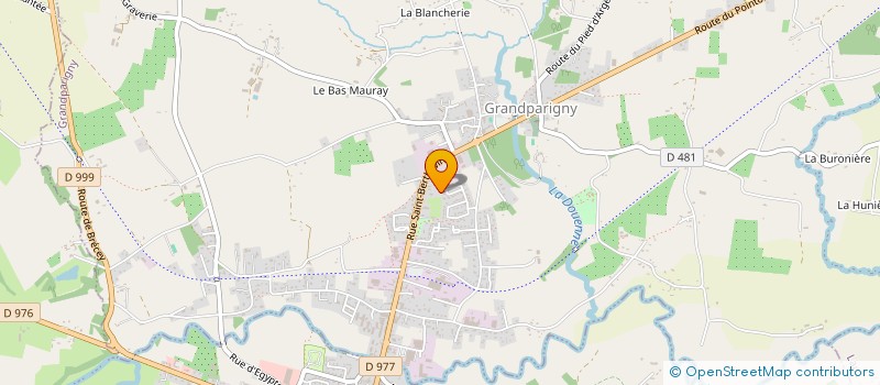 localisation de l'entreprise MONSIEUR ALAIN DANIEL  GRANDPARIGNY