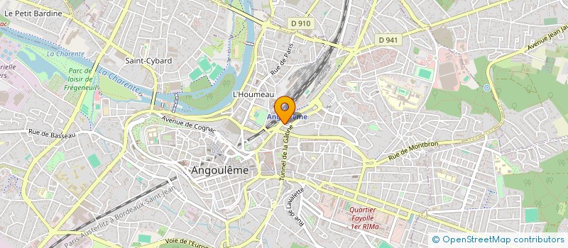 localisation de l'entreprise MONSIEUR ALAIN DANIEL TSADOUNG à ANGOULEME