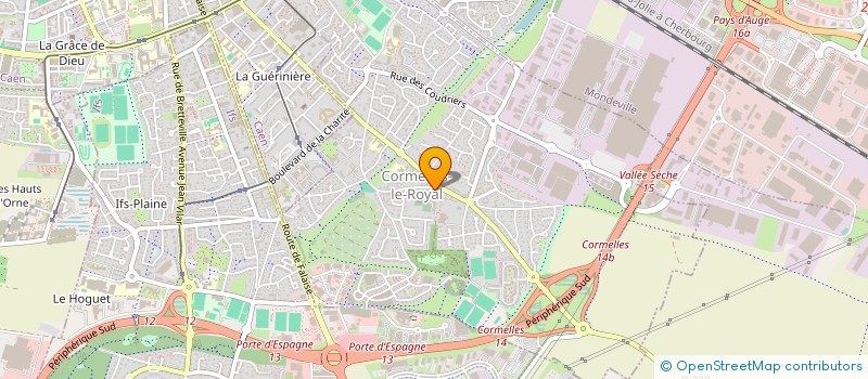 localisation de l'entreprise MONSIEUR ALAIN DANNEBEY  CORMELLES-LE-ROYAL