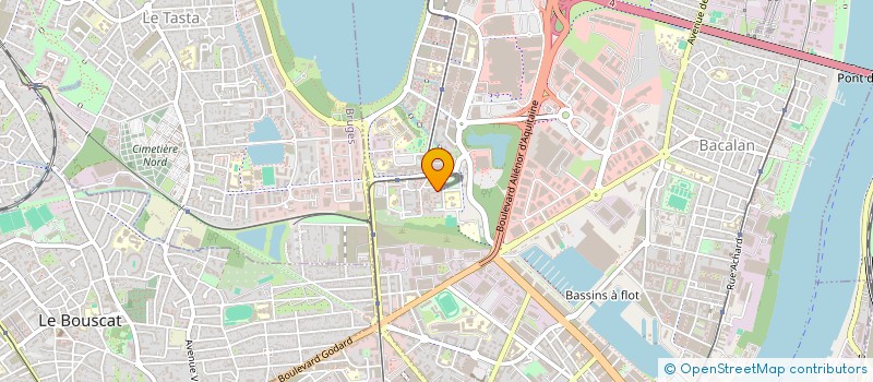 localisation de l'entreprise MONSIEUR ALAIN DANSOU  BORDEAUX