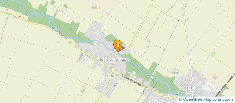 localisation de l'entreprise MONSIEUR ALAIN DAPREMONT  BOULT-SUR-SUIPPE