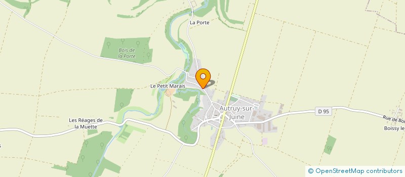 localisation de l'entreprise MONSIEUR ALAIN DARDENNE à AUTRUY-SUR-JUINE