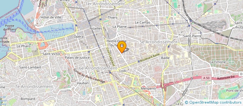 localisation de l'entreprise MONSIEUR ALAIN DARDOT à MARSEILLE