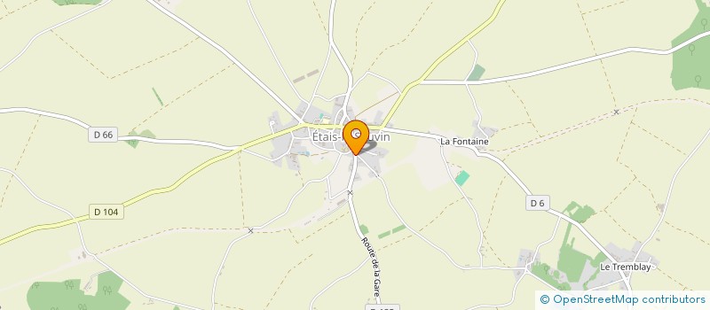 localisation de l'entreprise MONSIEUR ALAIN DARINI  ETAIS-LA-SAUVIN