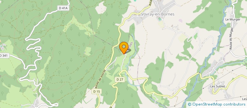 localisation de l'entreprise MONSIEUR ALAIN DASSIN  CRUSEILLES