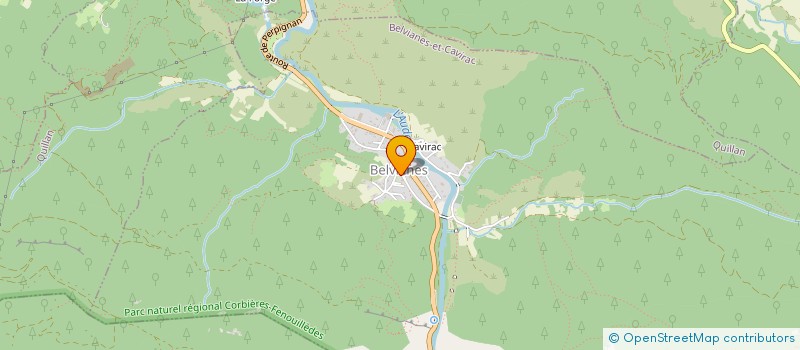 localisation de l'entreprise MONSIEUR ALAIN DAST  BELVIANES-ET-CAVIRAC