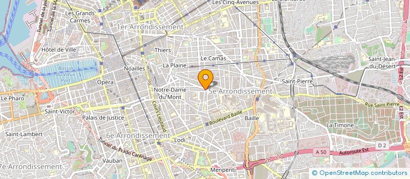 localisation de l'entreprise MONSIEUR ALAIN DATO à MARSEILLE