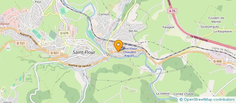 localisation de l'entreprise MONSIEUR ALAIN DAUPHIN à SAINT-FLOUR