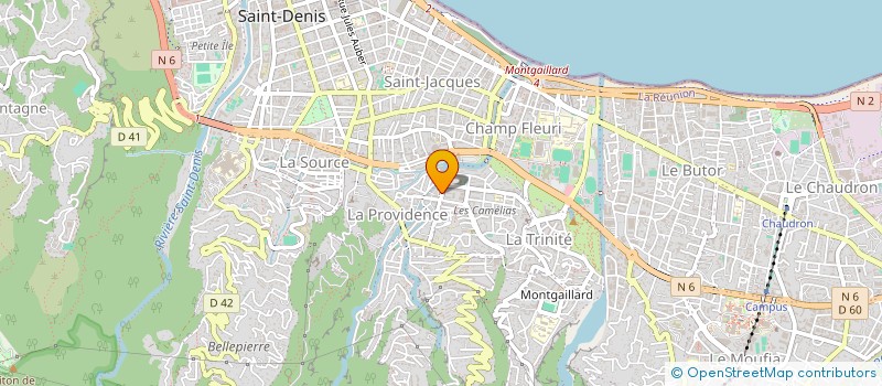 localisation de l'entreprise MONSIEUR ALAIN DAURIAC à SAINT-DENIS