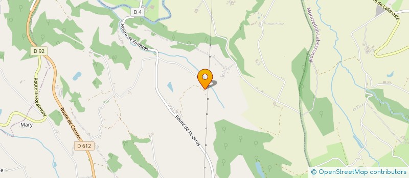 localisation de l'entreprise MONSIEUR ALAIN DAUZATS  VENES