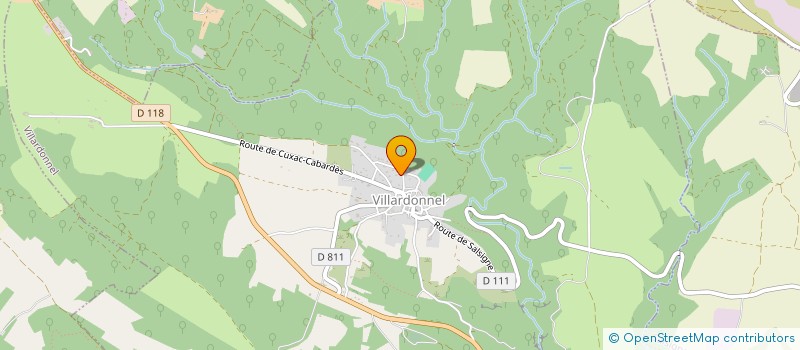 localisation de l'entreprise MONSIEUR ALAIN DAVAILLE  TORREILLES