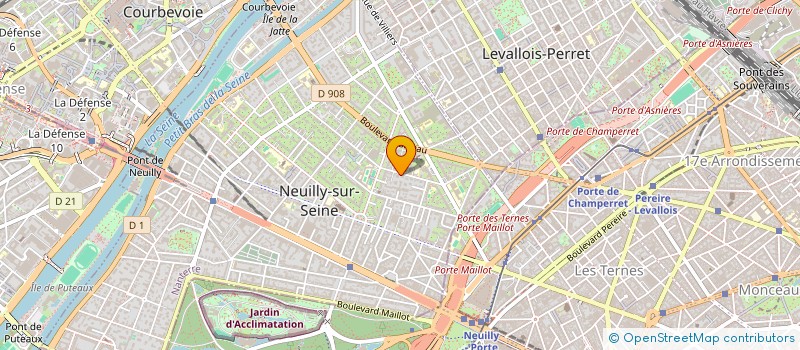 localisation de l'entreprise MONSIEUR ALAIN DAVIDO à NEUILLY-SUR-SEINE