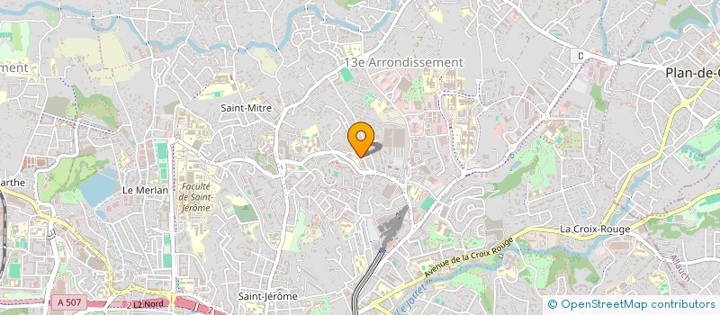 localisation de l'entreprise MONSIEUR ALAIN DAVIGNY  MARSEILLE