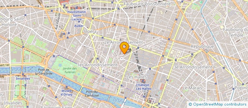 localisation de l'entreprise MONSIEUR ALAIN DE BECO  PARIS