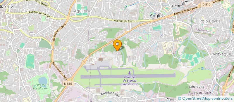 localisation de l'entreprise MONSIEUR ALAIN DE CROISOEUIL CHATEAURENARD  ANGLET