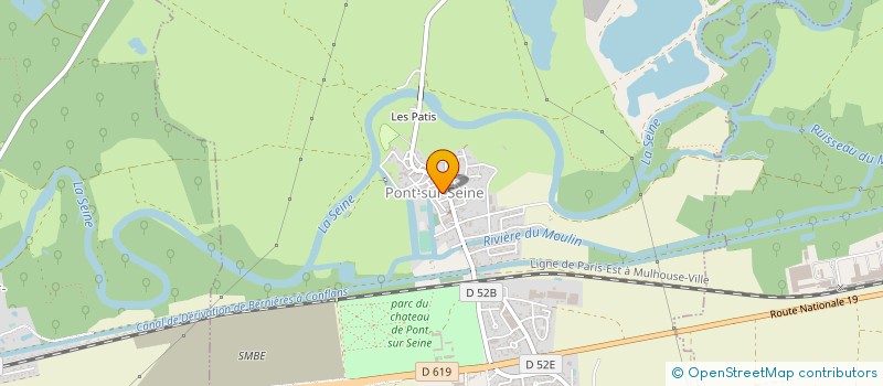 localisation de l'entreprise MONSIEUR ALAIN DEBUCAND  MARNAY SUR SEINE