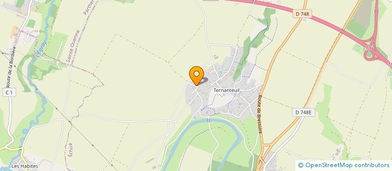 localisation de l'entreprise MONSIEUR ALAIN DECOUX  ECHIRE