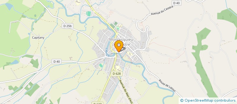 localisation de l'entreprise MONSIEUR ALAIN DEGA  SAINT-CHRISTAUD