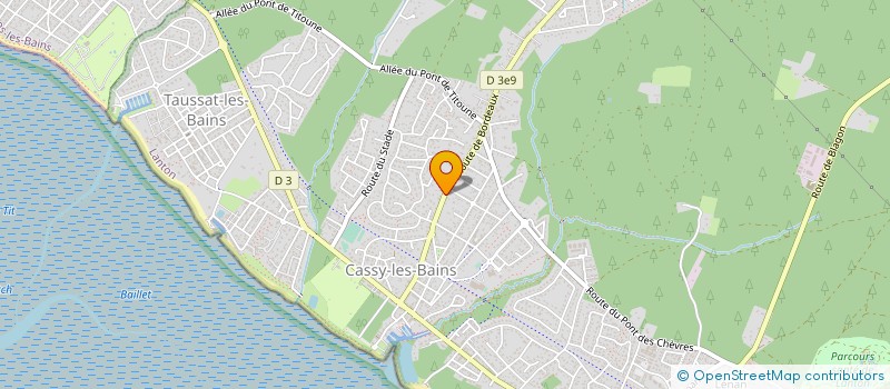 localisation de l'entreprise MONSIEUR ALAIN DEGRAVE  LANTON