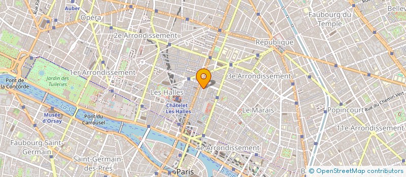 localisation de l'entreprise MONSIEUR ALAIN DEGRE  PARIS