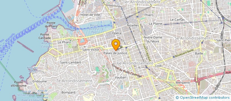 localisation de l'entreprise MONSIEUR ALAIN DEGUITRE  MARSEILLE