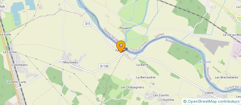 localisation de l'entreprise MONSIEUR ALAIN DELALANDE  LES ORMES