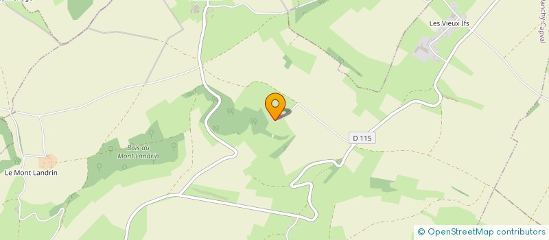 localisation de l'entreprise MONSIEUR ALAIN DELAMOTTE  WANCHY-CAPVAL