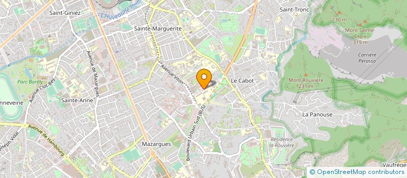 localisation de l'entreprise MONSIEUR ALAIN DELARQUE à MARSEILLE