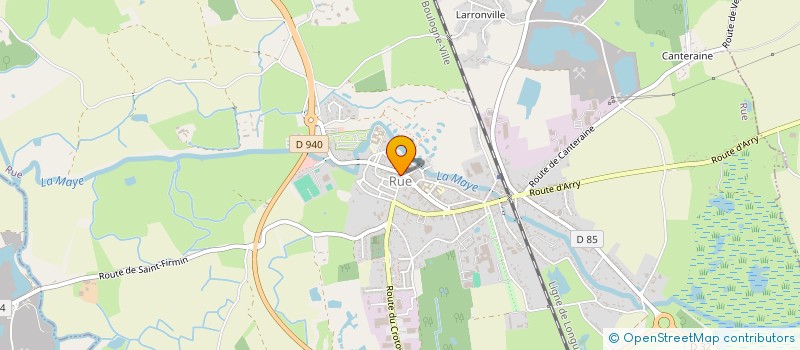 localisation de l'entreprise MONSIEUR ALAIN DELATTRE  RUE