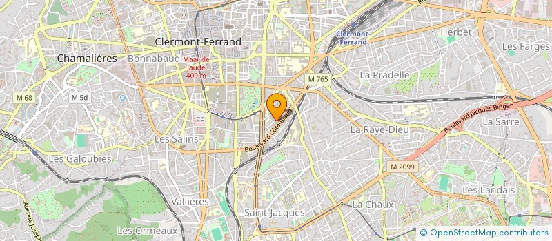 localisation de l'entreprise MONSIEUR ALAIN DELCHET à CLERMONT-FERRAND