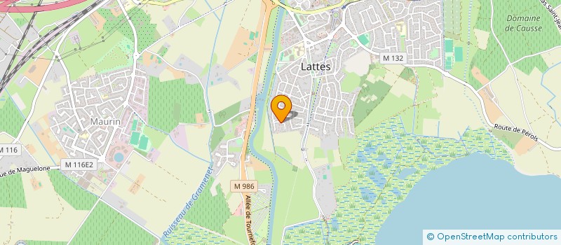 localisation de l'entreprise MONSIEUR ALAIN DELECOUR à LATTES