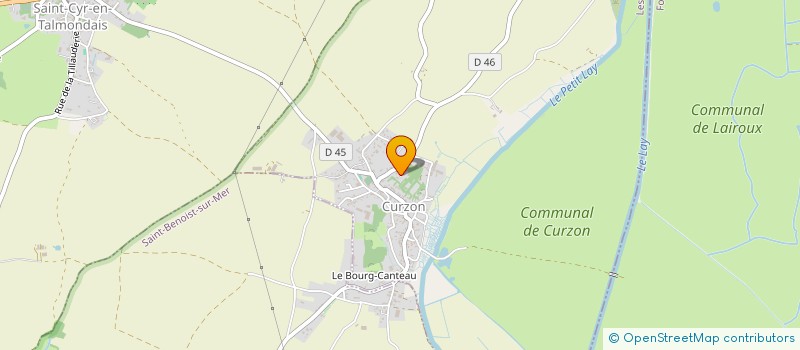 localisation de l'entreprise MONSIEUR ALAIN DELENTE  LA JONCHERE