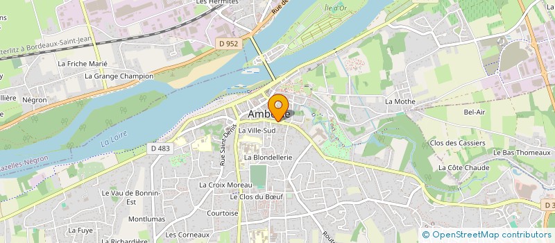 localisation de l'entreprise MONSIEUR ALAIN DELEPINE  AMBOISE