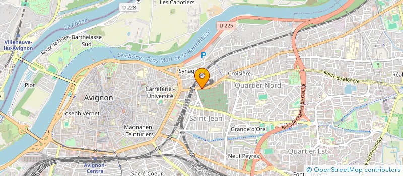 localisation de l'entreprise MONSIEUR ALAIN DELEUZE à AVIGNON