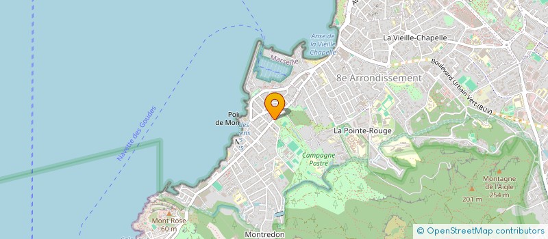 localisation de l'entreprise MONSIEUR ALAIN DELHOMME à MARSEILLE