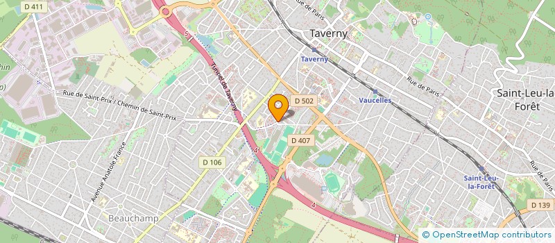 localisation de l'entreprise MONSIEUR ALAIN DELMOTTE à TAVERNY