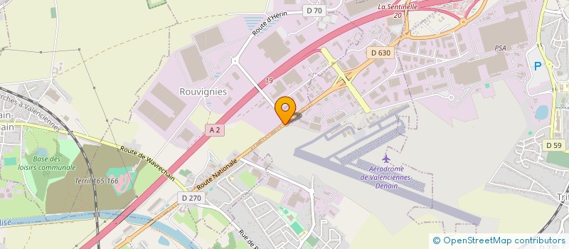 localisation de l'entreprise MONSIEUR ALAIN DELOEIL  ROUVIGNIES