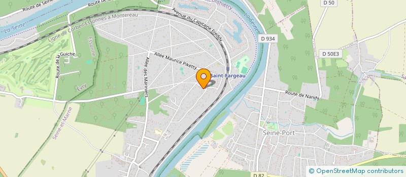 localisation de l'entreprise MONSIEUR ALAIN DELOR  SAINT-FARGEAU-PONTHIERRY