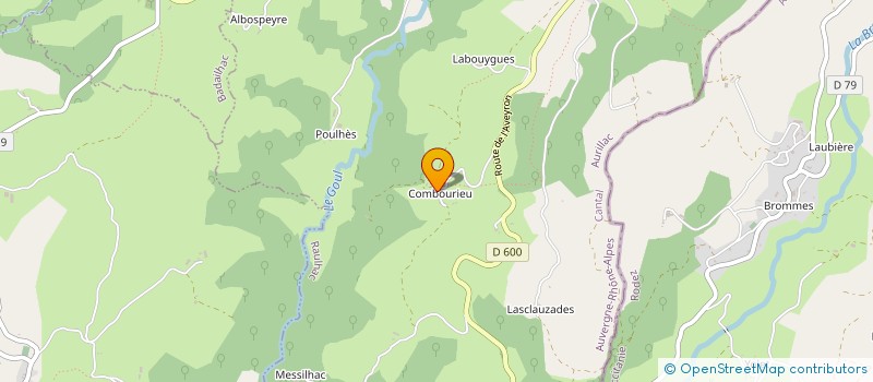 localisation de l'entreprise MONSIEUR ALAIN DELPUECH à RAULHAC