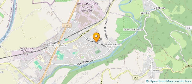 localisation de l'entreprise MONSIEUR ALAIN DELPY  TAURIAC