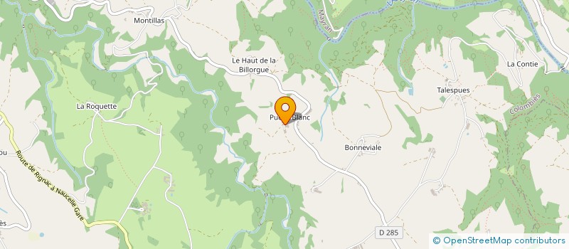 localisation de l'entreprise MONSIEUR ALAIN DELTORT  COLOMBIES