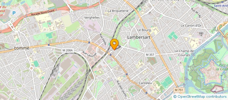 localisation de l'entreprise MONSIEUR ALAIN DELVAL à LAMBERSART