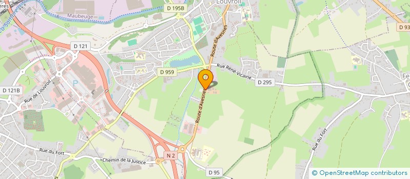 localisation de l'entreprise MONSIEUR ALAIN DEMARBAIX  LOUVROIL