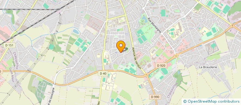 localisation de l'entreprise MONSIEUR ALAIN DEMENOIS à CHATEAUROUX