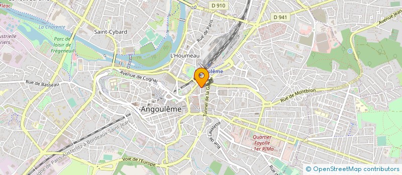 localisation de l'entreprise MONSIEUR ALAIN DEMOUY à ANGOULEME