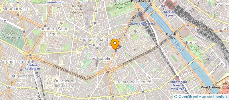 localisation de l'entreprise MONSIEUR ALAIN DENIEUL  PARIS