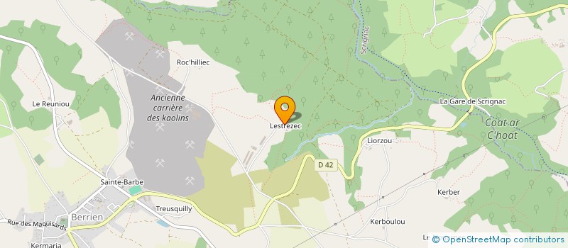 localisation de l'entreprise MONSIEUR ALAIN DENIS à BERRIEN