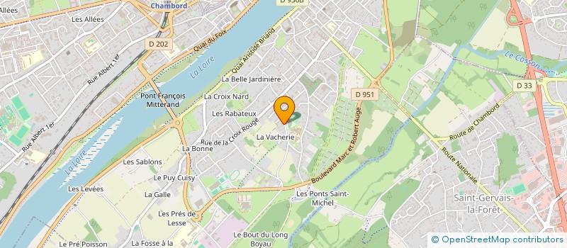 localisation de l'entreprise MONSIEUR ALAIN DENIZOT à BLOIS
