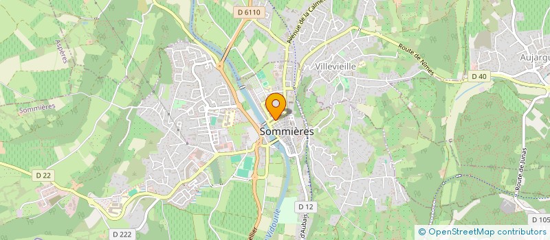 localisation de l'entreprise MONSIEUR ALAIN DENOY  SOMMIERES